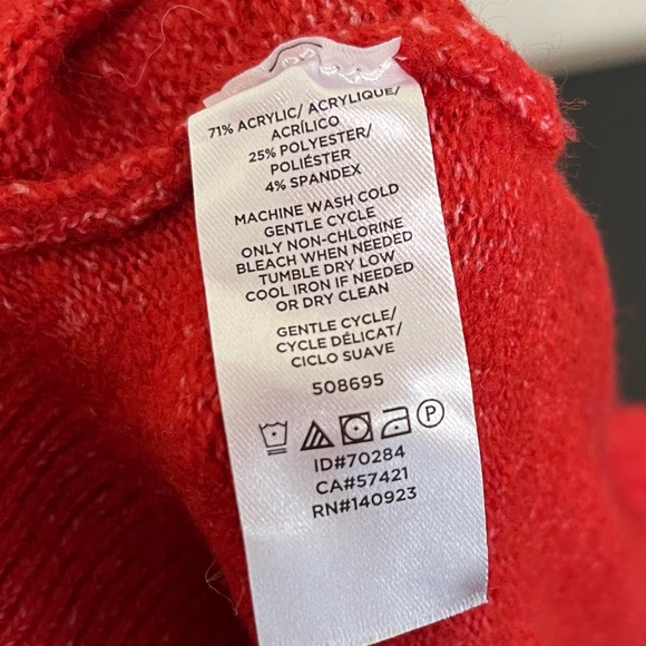 LOFT Outlet Long Sleeve Knit Sweater - Super Soft Acrylic - Picture 8 of 11